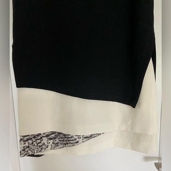 Helmut Lang Multi Layer Silk Dress Size 2 - Picture 4 of 6